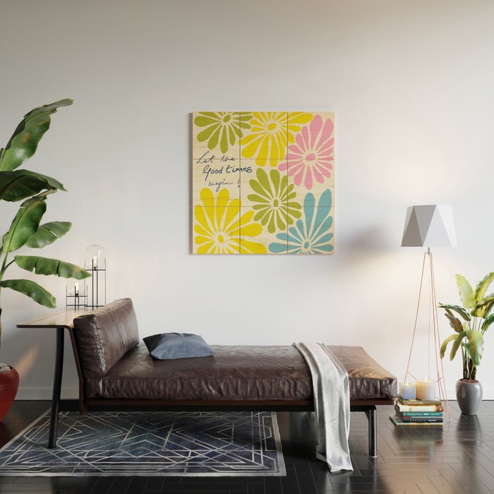 Let The Good Times Begin Wood Wall Art Gallery Image 2