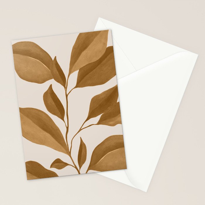 minimal plant 63 Stationery Card Gallery Image 2