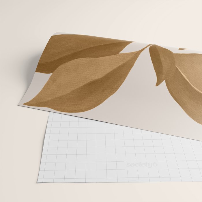 minimal plant 63 Wrapping Paper Gallery Image 2