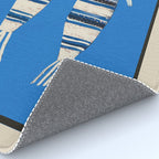 Minimal Fish on Blue Rug Gallery Image 4