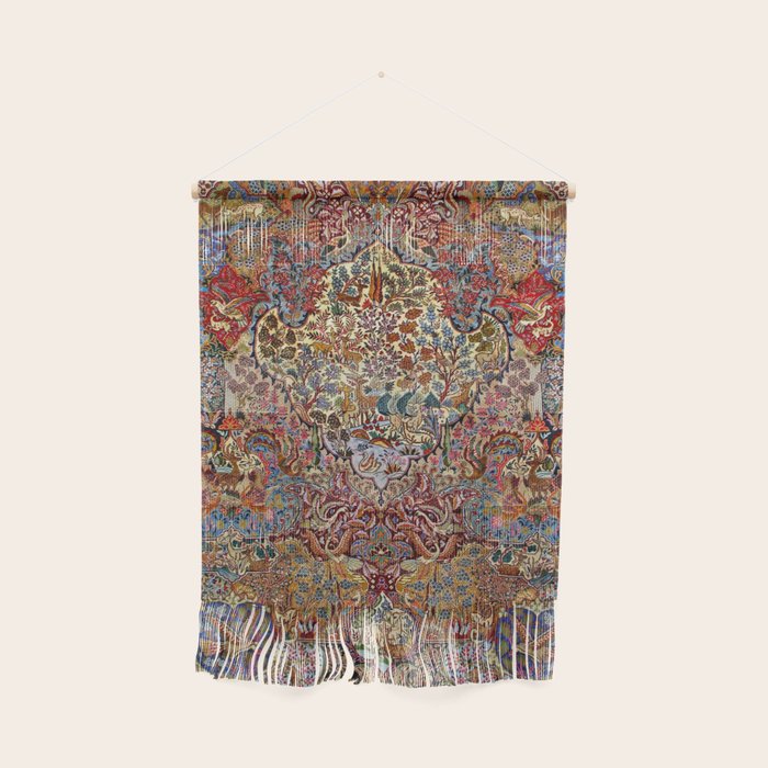 Enchanting Antique Nature Kashmar  Wall Hanging Gallery Image 1