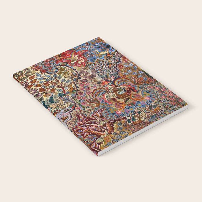 Enchanting Antique Nature Kashmar  Notebook Gallery Image 1