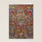 Enchanting Antique Nature Kashmar  Stationery Card Gallery Image 2