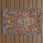 Enchanting Antique Nature Kashmar  Outdoor Rug Gallery Image 1