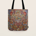 Enchanting Antique Nature Kashmar  Tote Bag Gallery Image 1