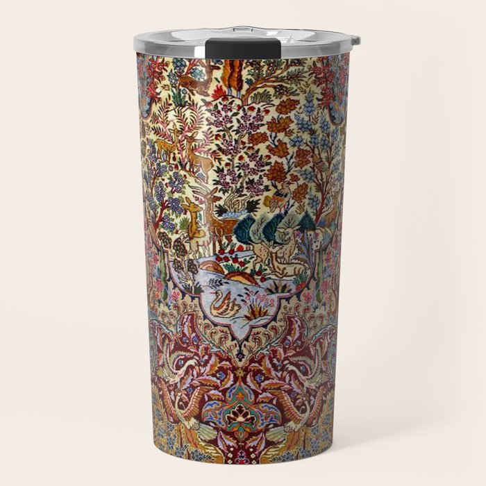 Enchanting Antique Nature Kashmar  Travel Mug Gallery Image 1