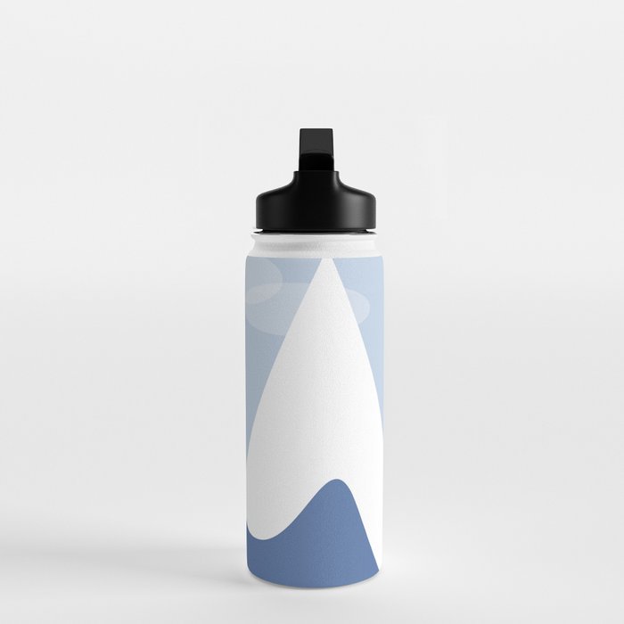 Dawn in the snowy mountains Water Bottle Gallery Image 3