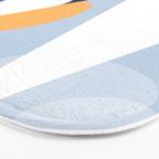 Dawn in the snowy mountains Bath Mat Gallery Image 3