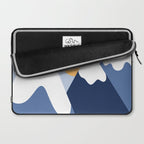 Dawn in the snowy mountains Laptop Sleeve Gallery Image 2