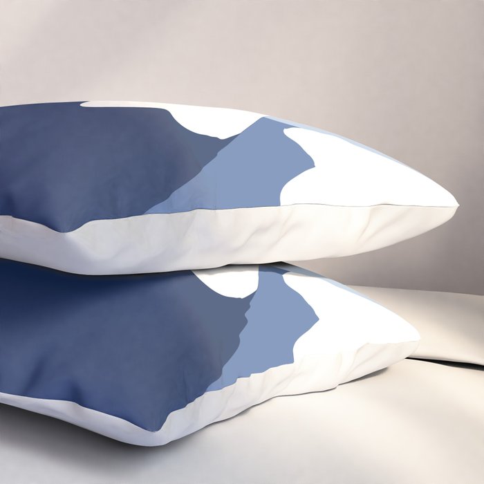 Dawn in the snowy mountains Pillow Sham Gallery Image 3