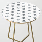 Sea Grass . Navy Side Table Gallery Image 2