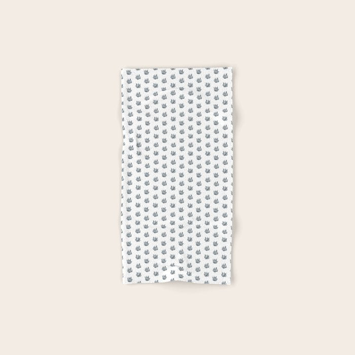 Sea Grass . Navy Bath Towel Gallery Image 1