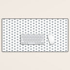 Sea Grass . Navy Desk Mat Gallery Image 1