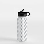 Sea Grass . Navy Water Bottle Gallery Image 1