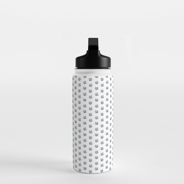 Sea Grass . Navy Water Bottle Gallery Image 3
