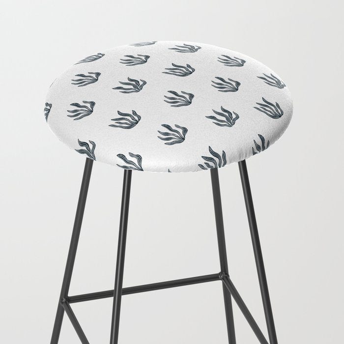 Sea Grass . Navy Stool Gallery Image 2