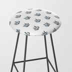 Sea Grass . Navy Stool Gallery Image 2