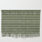 Classic Stripe (Moss Green) Wall Hanging Gallery Image 1