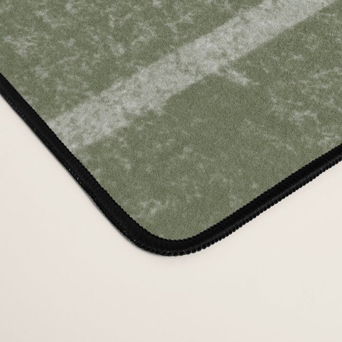 Classic Stripe (Moss Green) Desk Mat Gallery Image 4