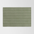 Classic Stripe (Moss Green) Rug Gallery Image 2