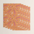 Cancer Peach Print Wrapping Paper Gallery Image 3