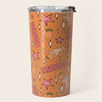 Cancer Peach Print Travel Mug Gallery Image 2