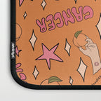Cancer Peach Print Laptop Sleeve Gallery Image 3