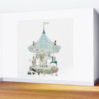 little carousel Wall Mural Gallery Image 2