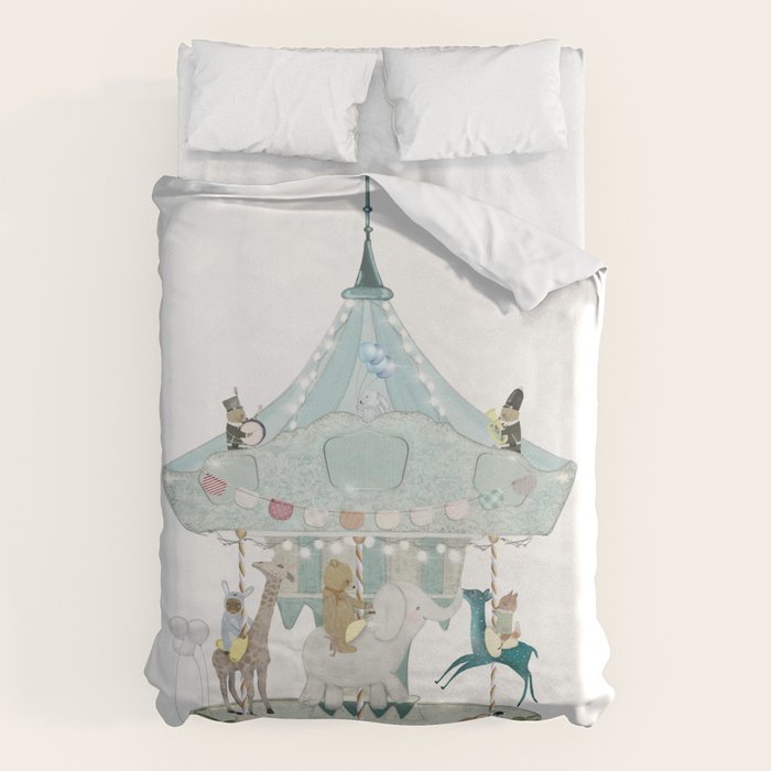 little carousel Duvet Cover Gallery Image 6
