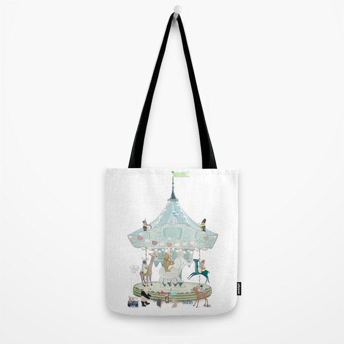 little carousel Tote Bag Gallery Image 2