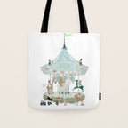 little carousel Tote Bag Gallery Image 1