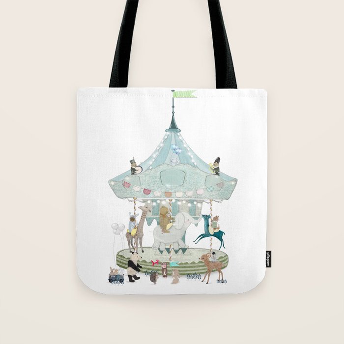 little carousel Tote Bag Gallery Image 1