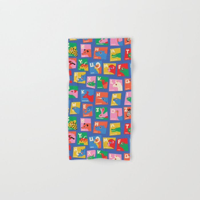 Animal Alphabet Bath Towel Gallery Image 1
