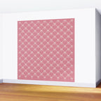 Bows & Ribbons Pattern LI 90s Bubblegum Pink Wall Mural Gallery Image 2