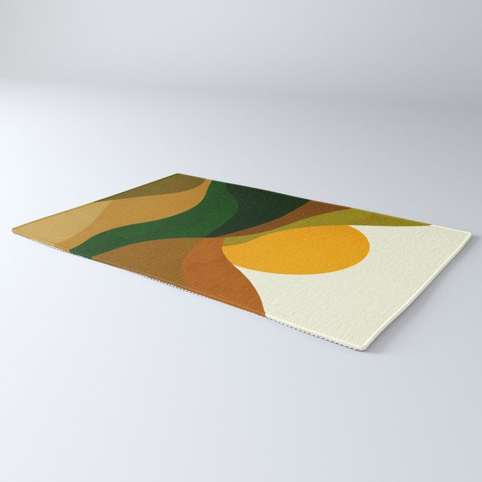Abstraction_NEW_SUN_LANDSCAPE_SPRING_Minimalism_001B Rug Gallery Image 3