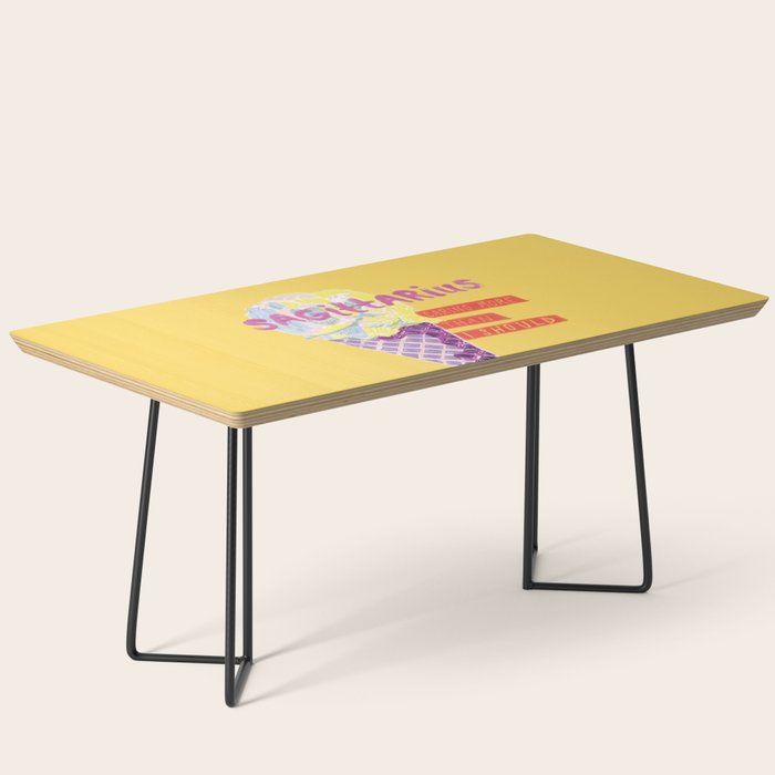 Sagittarius Cares in Sunshine Yellow | Zodiac Series  Coffee Table Gallery Image 1