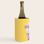 Sagittarius Cares in Sunshine Yellow | Zodiac Series  Wine Chiller Gallery Image 2