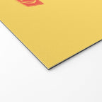 Sagittarius Cares in Sunshine Yellow | Zodiac Series  Welcome Mat Gallery Image 2