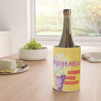 Sagittarius Cares in Sunshine Yellow | Zodiac Series  Wine Chiller Gallery Image 4