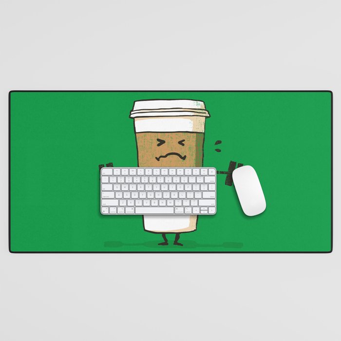 Strong Coffee Desk Mat Gallery Image 1
