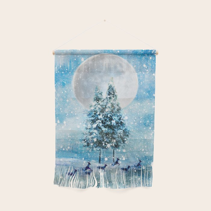 Winter Night 4 Wall Hanging Gallery Image 1
