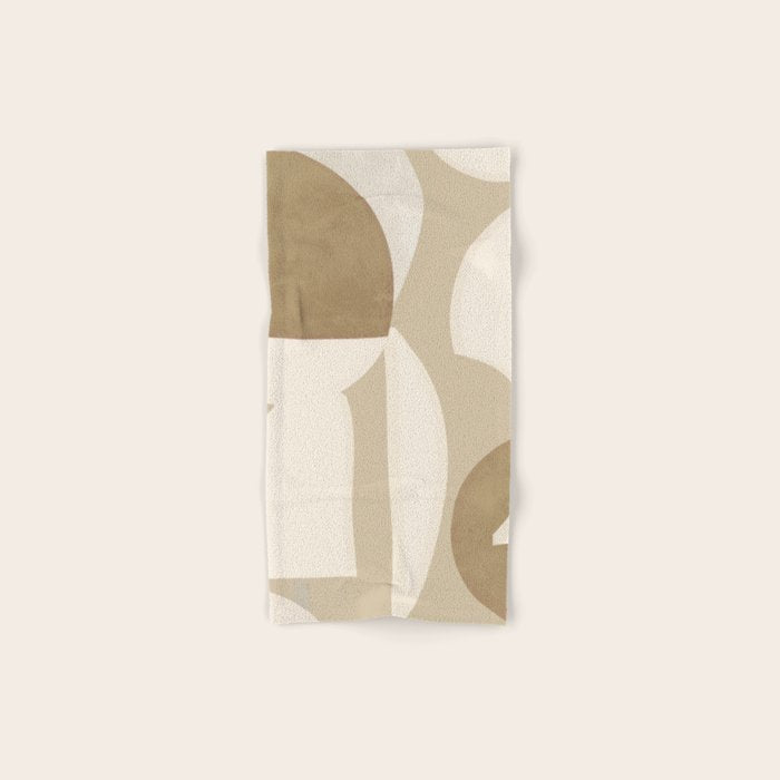 Minimal Abstraction Bath Towel Gallery Image 1