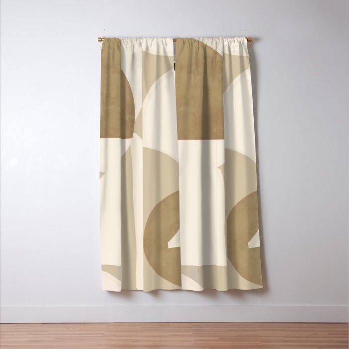 Minimal Abstraction Window Curtain Gallery Image 3