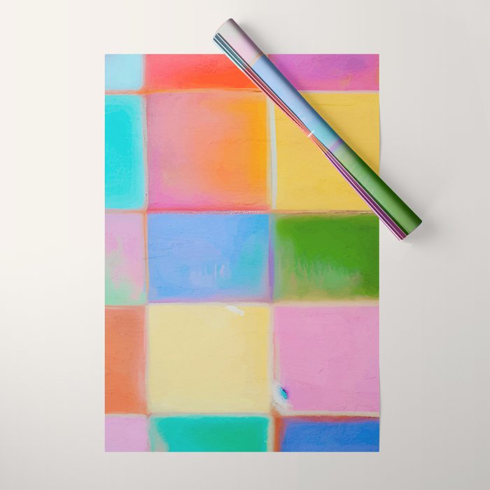 Colourplay 01: Mid Century Edition Wrapping Paper Gallery Image 1