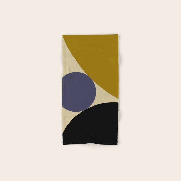 Circular Abstract IX Bath Towel Gallery Image 1