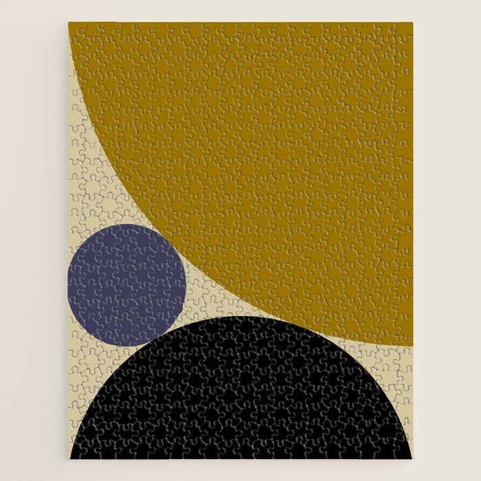 Circular Abstract IX Jigsaw Puzzle Gallery Image 1