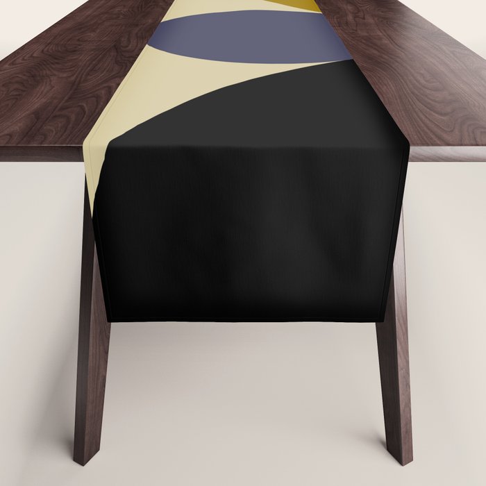 Circular Abstract IX Table Runner Gallery Image 1
