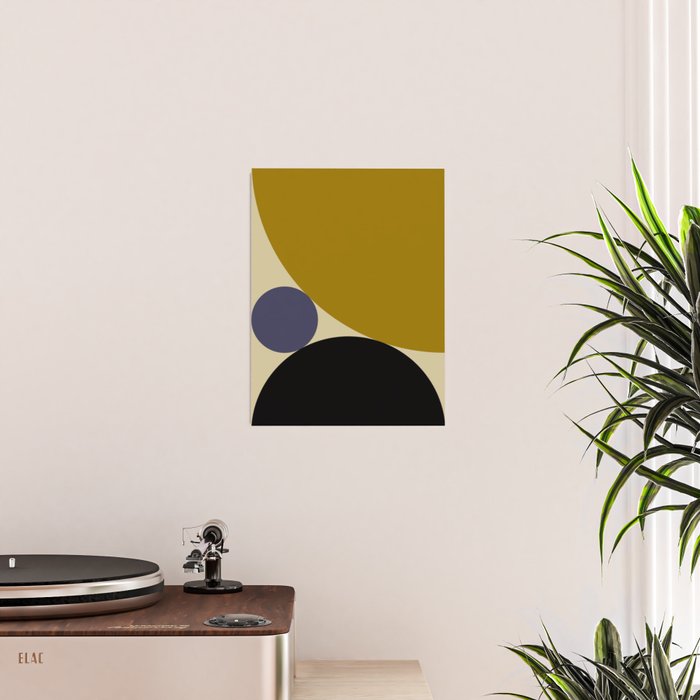 Circular Abstract IX Poster Gallery Image 2