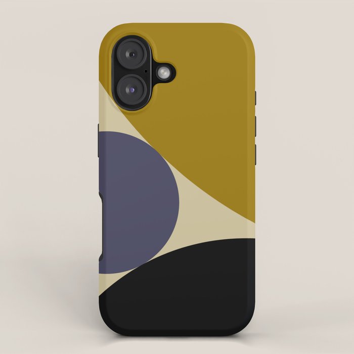 Circular Abstract IX iPhone Case Gallery Image 1