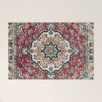 Casbah Crimson Crest Welcome Mat Gallery Image 1